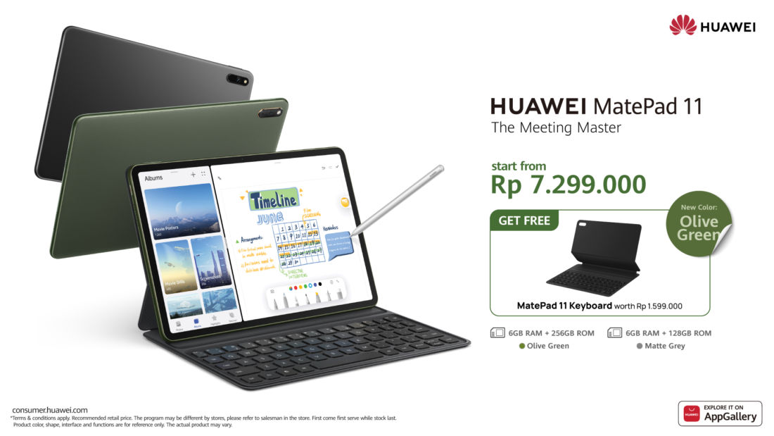 Huawei Matepad 11 Punya Varian Warna Baru Dan Kapasitas Penyimpanan Lebih Besar 4 Huawei Matepad 11