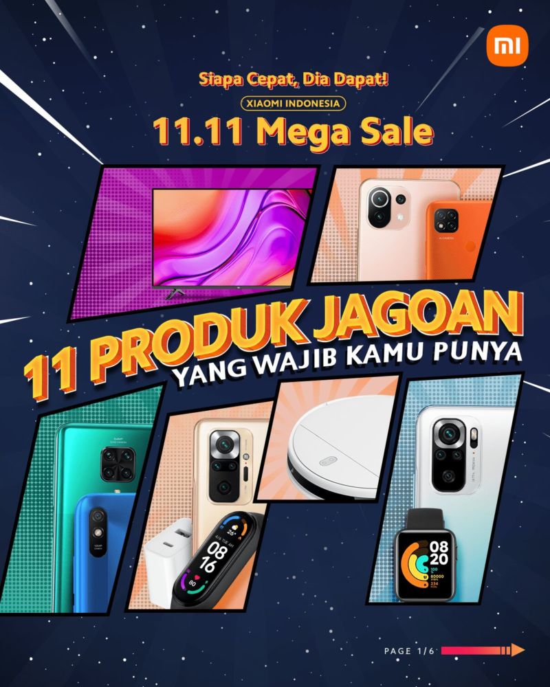 Meriahkan Harbolnas 11.11, Nikmati Rangkaian Promo Xiaomi Ini 4 Prpmo Xiaomi
