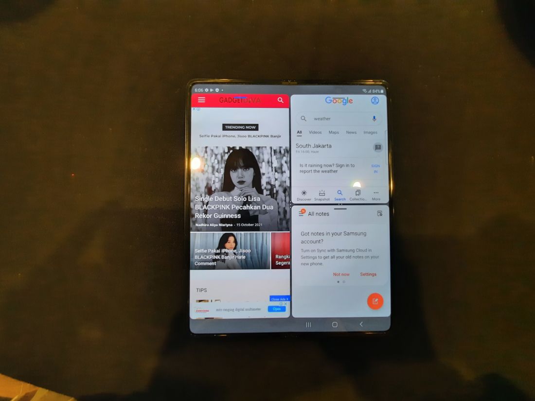 Memanfaatkan Samsung Galaxy Z Fold 3 5G Ala Dinda Puspitasari 5 Galaxy Z Fold 3