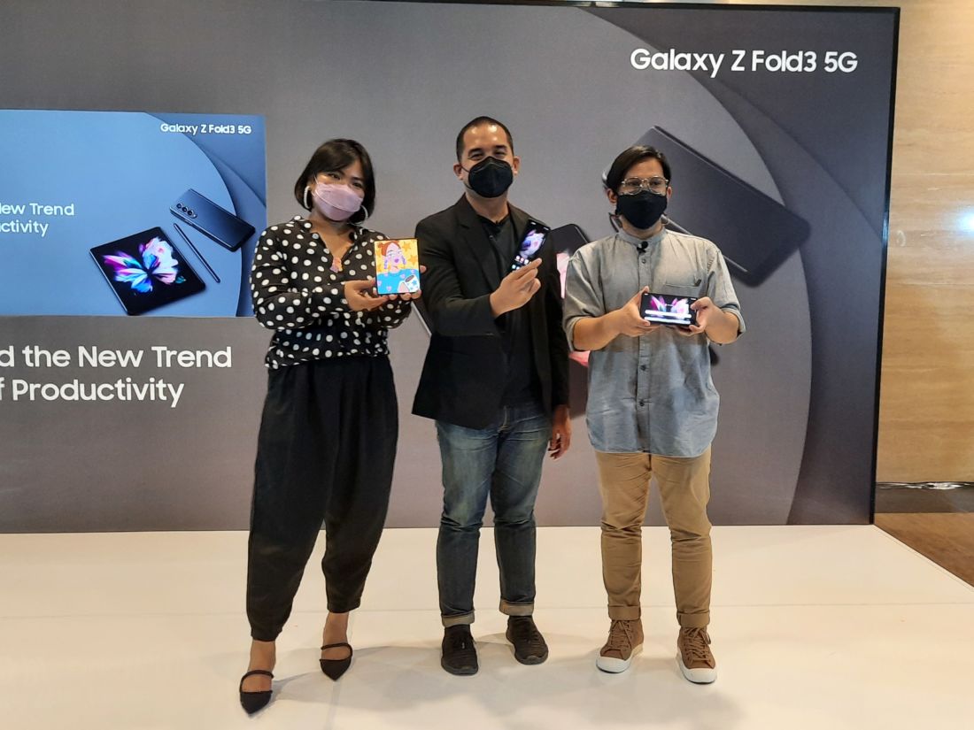 Memanfaatkan Samsung Galaxy Z Fold 3 5G Ala Dinda Puspitasari 6 Samsung Galaxy Z Fold 3 5G