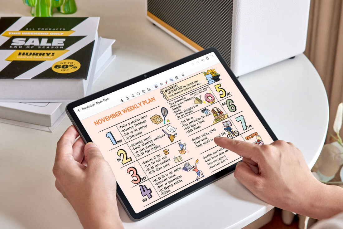 Tips Menulis Catatan Lebih Efektif Pakai Tablet Huawei Matepad 11 Papermatte Edition 4 Huawei Matepad 11 Papermatte Edition