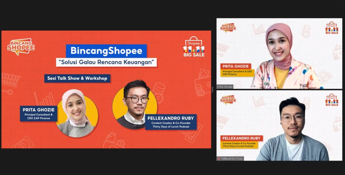 Bincangshopee 11.11 Big Sale Berikan Solusi Rencana Keuangan Anti Galau 4 Shopee 11.11 Big Sale
