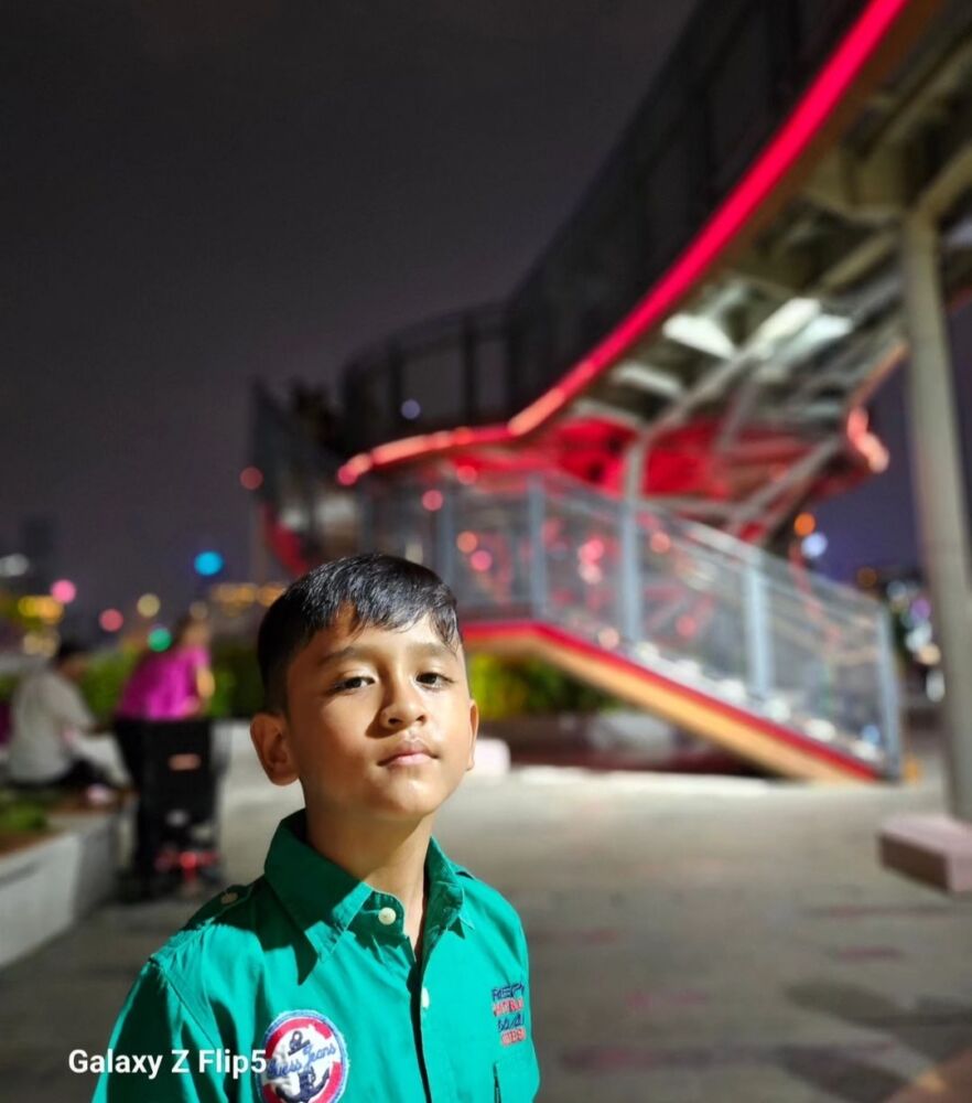 Hasil Foto Jernih Dari Kamera Galaxy Z Flip5, Momen Sore Sampai Malam 7 Kamera Galaxy Z Flip5