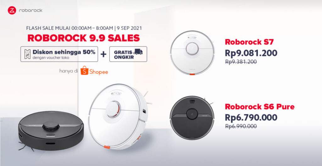 Roborock Hadirkan Vakum Robotik Di Harbolnas 9.9 4 Harbolnas 9.9