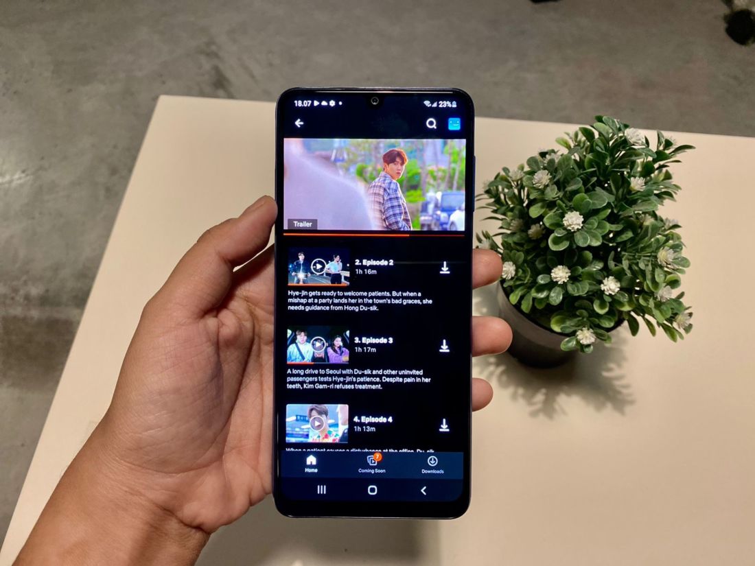 Tonton Film Dan Drama Korea Ini Pakai Samsung Galaxy M22 4 Samsung Galaxy M22