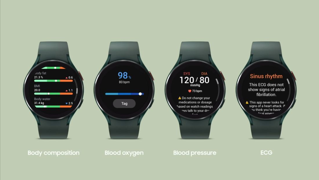 Galaxy Watch 4 Series Punya Fitur Pantau Kadar Lemak Dan Tekanan Darah 4 Galaxy Watch 4 Series