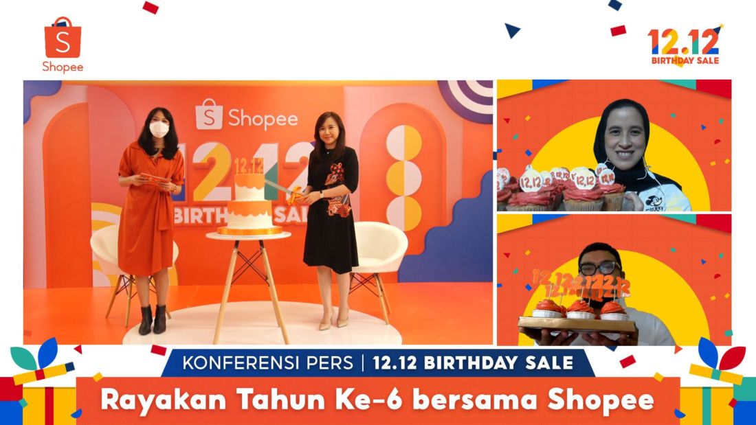 Rayakan 6 Tahun, Shopee Gelar 12.12 Birthday Sale 6 Shopee 12.12