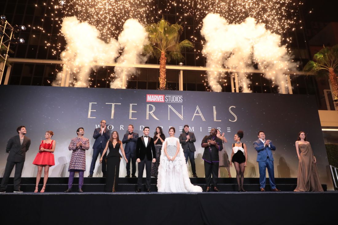 Marvel Gelar World Premiere Untuk &Quot;Eternals&Quot;, Raline Shah Jadi Tamu Spesial 5 Eternals