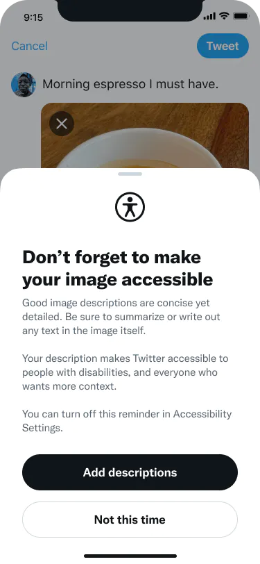 Twitter Perluas Fitur Alt Text Pada Gambar Mudahkan Akses Pengguna 4 Alt Text