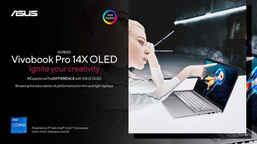 Asus Vivobook Pro 14/16X Oled, Laptop Futuristik Untuk Para Kreator Muda 4 Asus Vivobook Pro 14/16X Oled