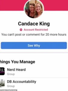 Diduga Memberi Komentar Mengandung Ujaran Kebencian, Facebook Blokir Akun Wanita Ini 5 Candace King