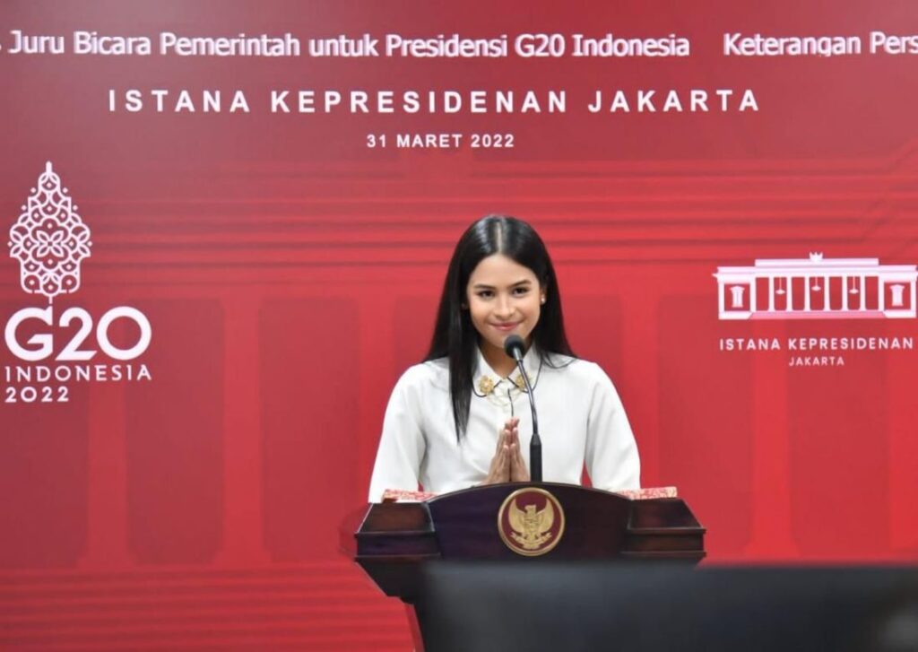 Jadi Jubir Presidensi G20, Maudy Ayunda Ingin Jadi Bagian Sejarah 4 Jubir Presidensi G20