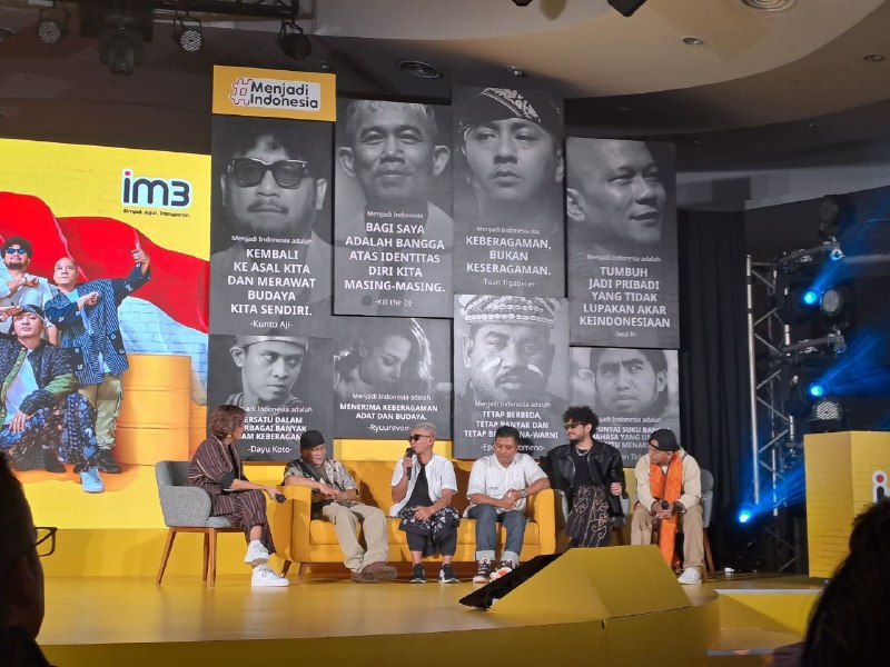 Rayakan Kemerdekaan, Im3 Rilis Lagu 'Menjadi Indonesia' Bareng Musisi 6 Menjadi Indonesia