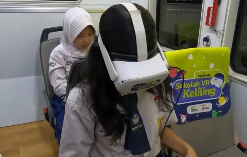 Sekolah Vr Keliling Nusameta, Revolusi Belajar Yang Seru Untuk 2 Juta Siswa 4 Vr Bus