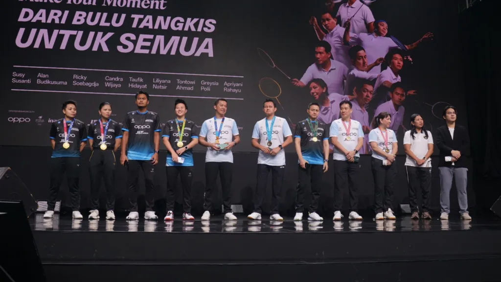 Oppo Sukses Gelar Fun Match 9 Legenda Bulutangkis, Berikan Donasi Rp 2,5 Miliar 4 OPPO
