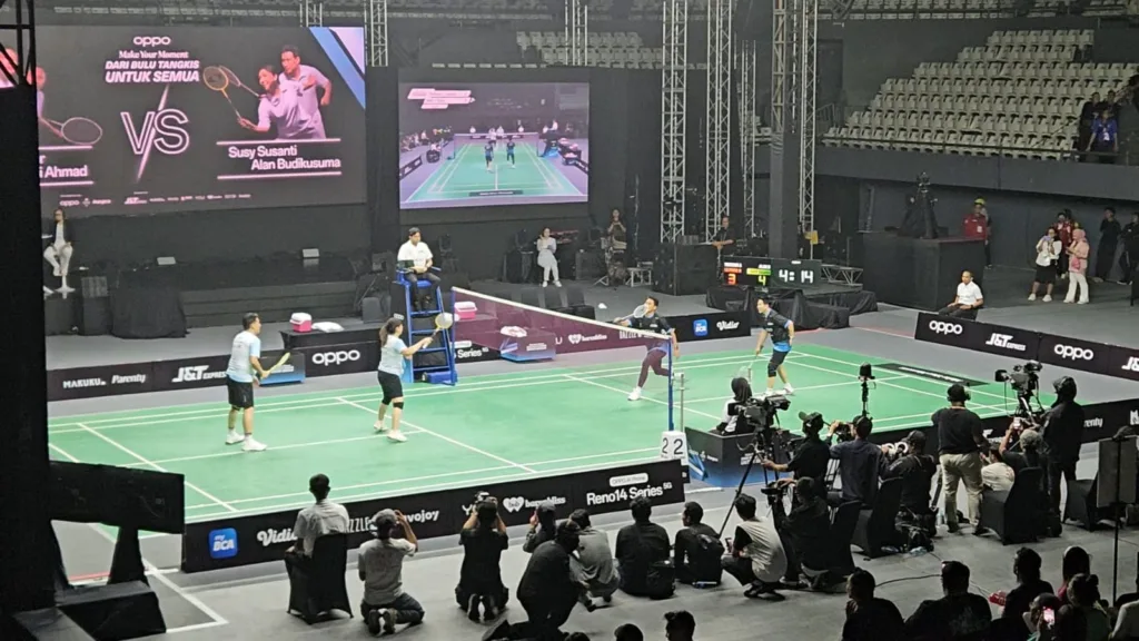 Oppo Sukses Gelar Fun Match 9 Legenda Bulutangkis, Berikan Donasi Rp 2,5 Miliar 6 OPPO