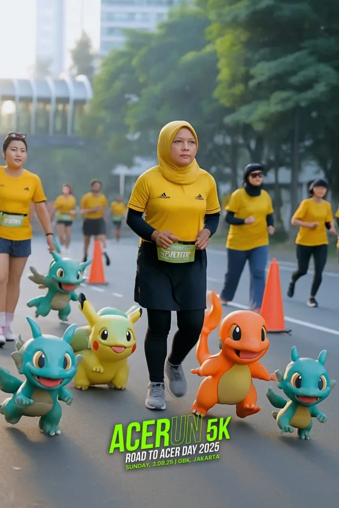 Acer Run 2025: Ajak 2.500 Peserta Rasakan Seru Dan Uniknya Lari Dengan Sentuhan Ai 4 Acer Run