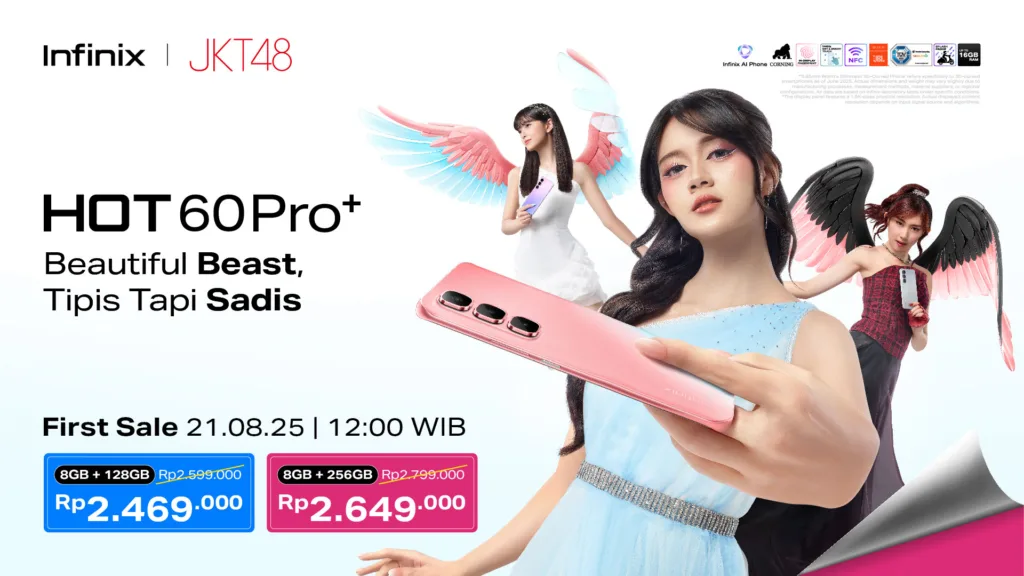 Infinix Hot 60 Pro+ Resmi Rilis Di Indonesia: Raih Rekor Dunia Sebagai Smartphone 3D-Curved Tertipis 5 Hot 60 Pro Price Kv