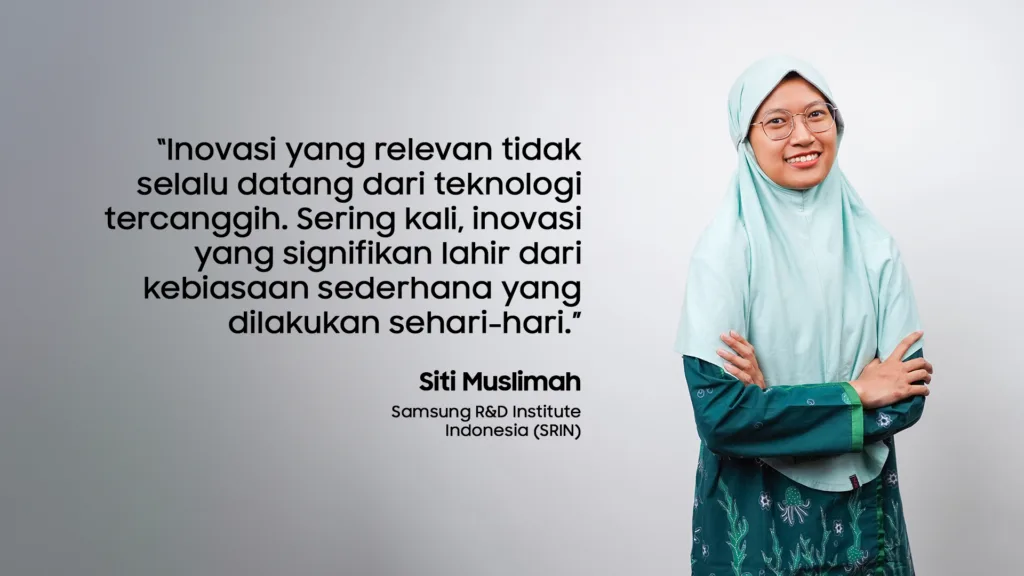 Inspirasi Anak Muda Indonesia Di Balik Inovasi Samsung Yang Mendunia 5 Siti Muslimah Dari Srin