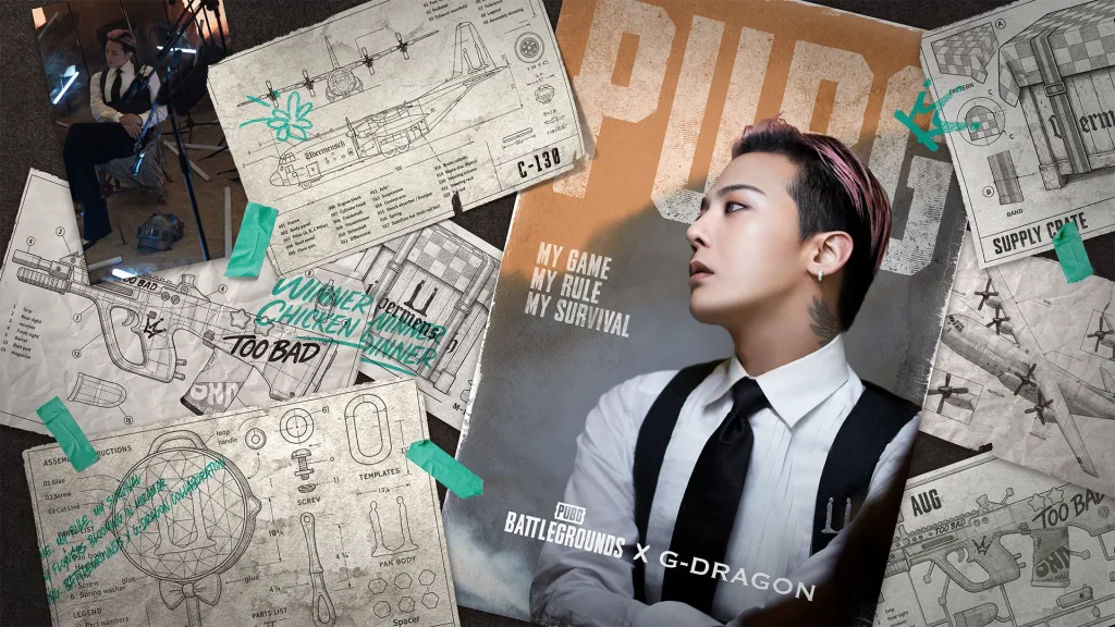 Pubg Gandeng G-Dragon, Hadirkan Skin Hingga Acara Offline 4 PUBG x G-Dragon