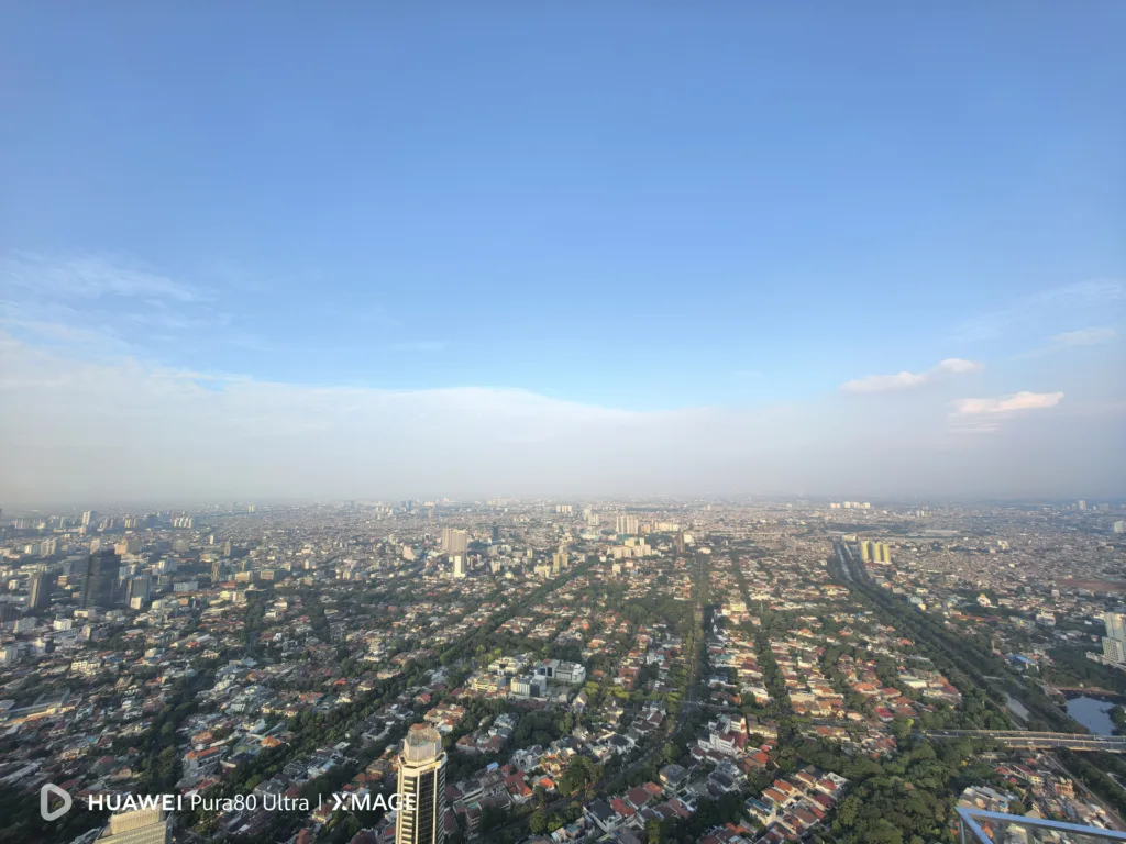 Membidik Kota Jakarta Dari Langit Pakai Huawei Pura 80 Ultra 6 Huawei Pura 80 Ultra