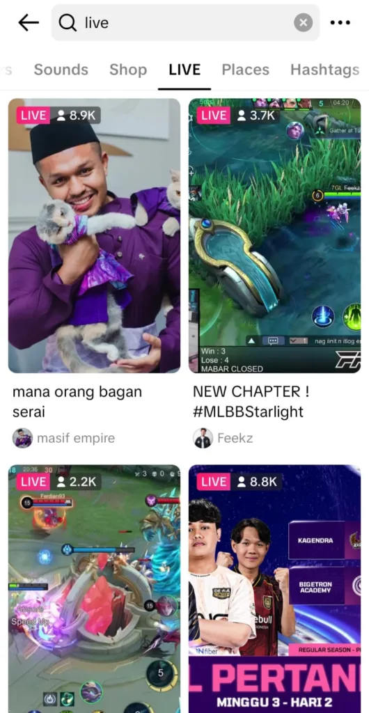 Tiktok Aktifkan Fitur Live Streaming Di Ri 5 Live Streaming