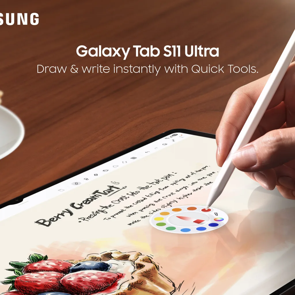 Galaxy Tab S11 Series Resmi Hadir Di Indonesia: Tablet Premium Dengan Galaxy Ai Untuk Produktivitas Dan Kreativitas 4 Galaxy Tab S11 Feature Visuals Quick Tools