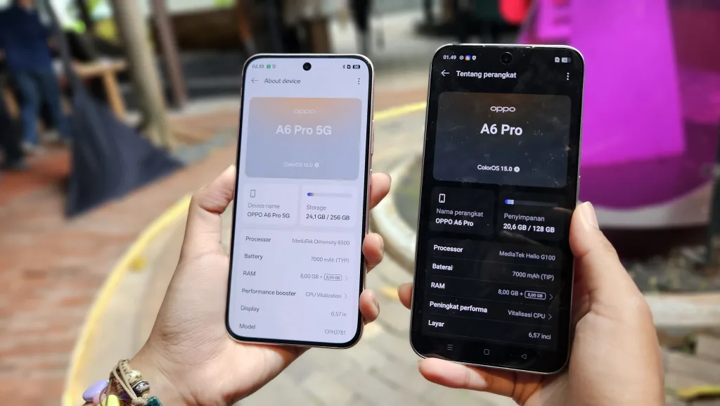 Oppo A6 Pro Debut Di Ri, Durabilitas Tinggi Dan Desain Cantik 6 OPPO A6 Pro