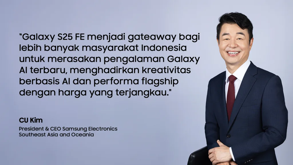 Samsung Galaxy S25 Fe Resmi Hadir Di Indonesia: Inovasi Flagship Dan Galaxy Ai Kini Untuk Semua Kalangan 4 samsung