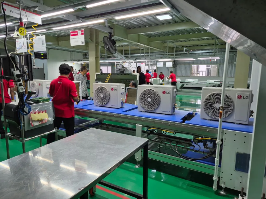 From Korea To Bekasi, Pabrik Lg Siap Gempur Pasar Ac Asean 4 Pabrik LG Bekasi