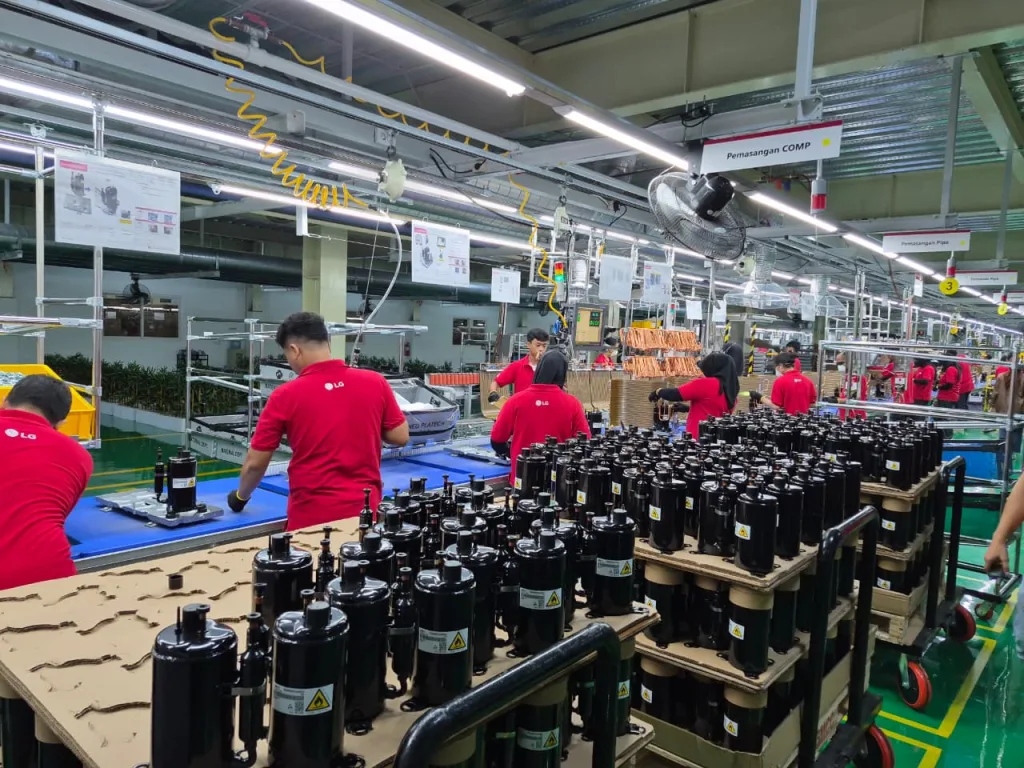 From Korea To Bekasi, Pabrik Lg Siap Gempur Pasar Ac Asean 6 Pabrik LG Bekasi