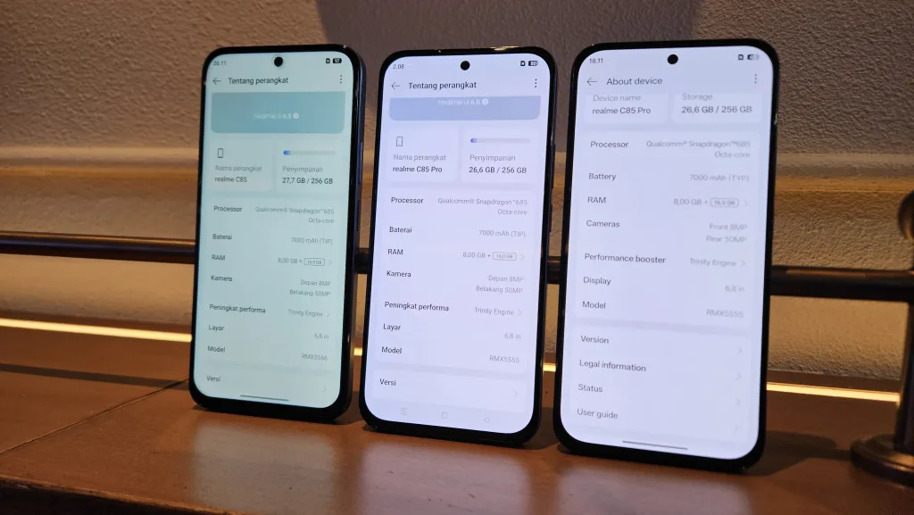 Realme C85 Series Dengan Ip69 Pro Debut Di Ri, Harga Mulai Rp2 Jutaan 5 Realme C85 Series