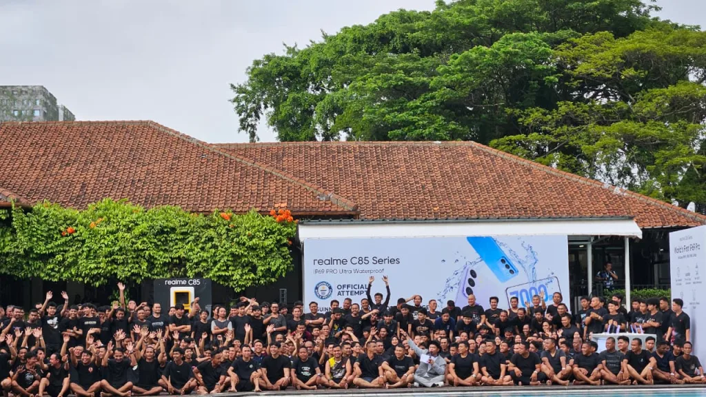 Realme C85 Series Raih Rekor Dunia Guiness World Records 4 realme C85 Series