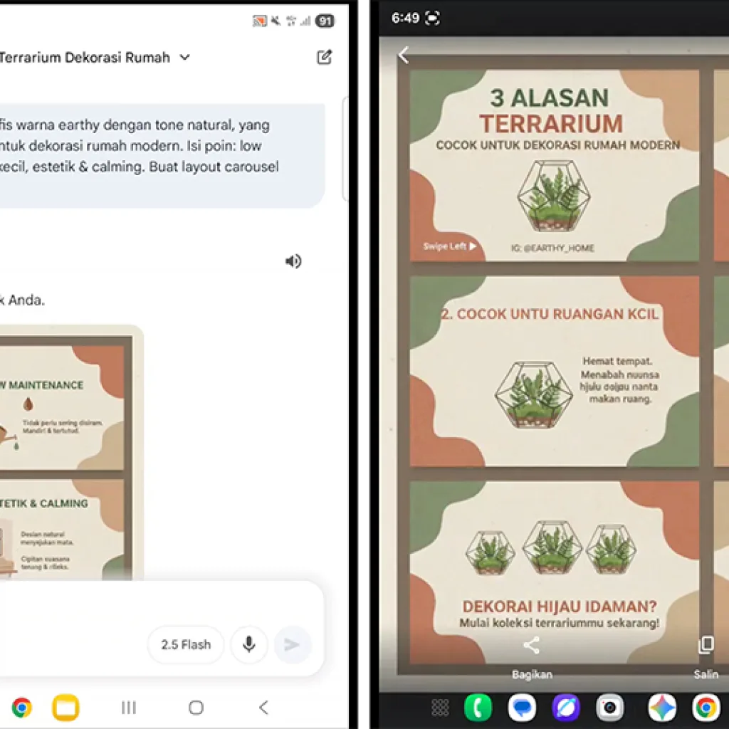Samsung Galaxy Z Series &Amp; Gemini Ai: Cara Baru Kreator Mengubah Ide Jadi Bisnis Sukses Dengan Cepat 4 03 Samsung Galaxy Z Series Gemini Ai Buka Peluang Kreator Untuk Jadi Pebisnis Sukses 1000X537Px