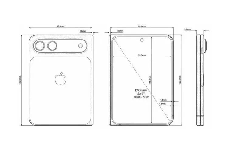 Bocoran Tampilan Iphone Lipat Terungkap: Layar Utama Lebar Tak Biasa, Mirip Ipad Mini 4 694526774C7B0