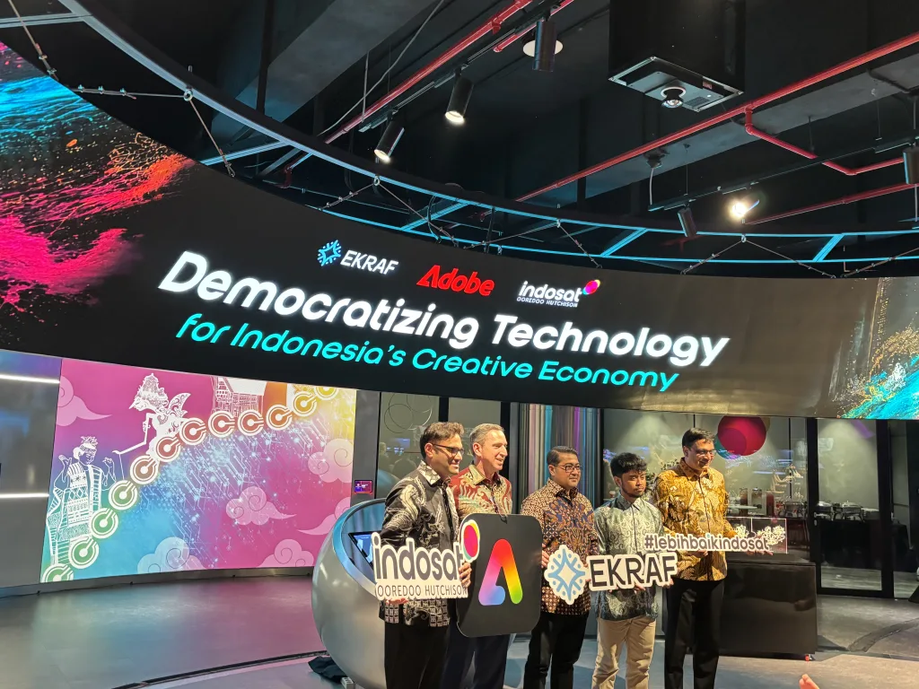 Kemenekraf, Indosat, Dan Adobe Buka Peluang Monetisasi Kreator Indonesia Lewat Ai 4 Img 7382