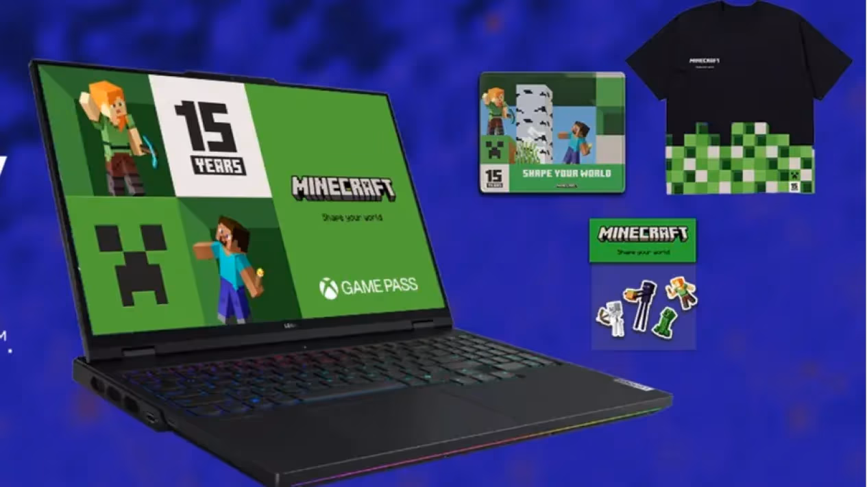 Lutioz Lenovo Berkolaborasi Dengan Minecraft Edisi Ultah Ke 15 Tahun