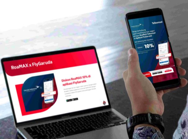 Garuda Indonesia Hadirkan Paket Roaming Telkomsel Di Flygaruda