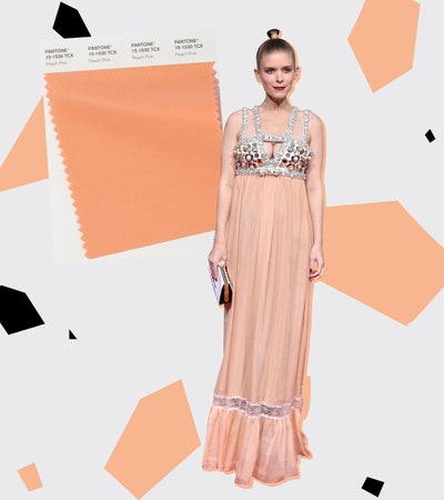 Peach Is Coming To Replace All The Millennial Pink In Your Closet. Pantone Called Out Two Peachy Shades That'Ll Be Big...