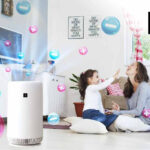 Sharp Small Tower Air Purifier Resmi Indonesia