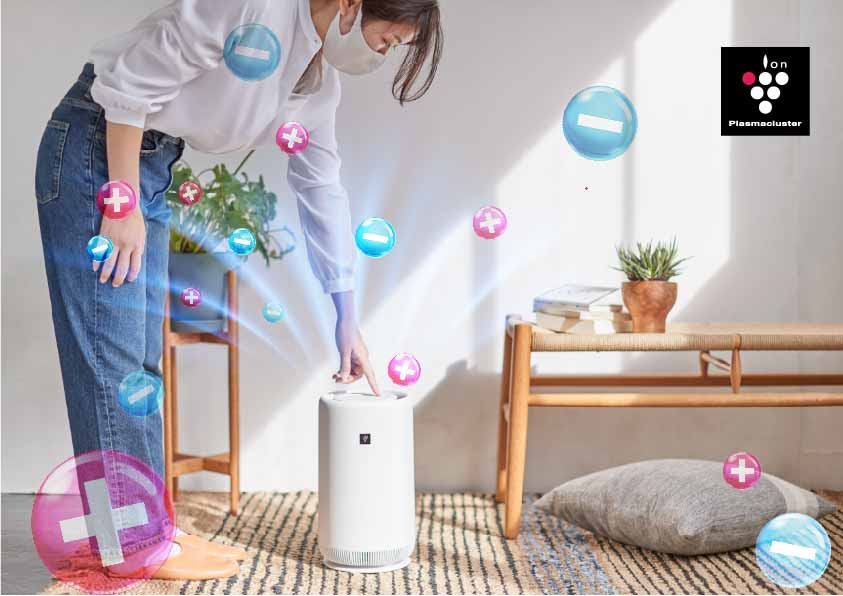 Sharp Small Tower Air Purifier