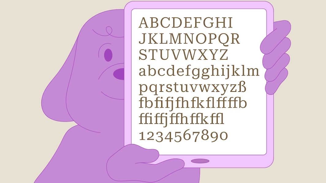 Font Roboto Serif