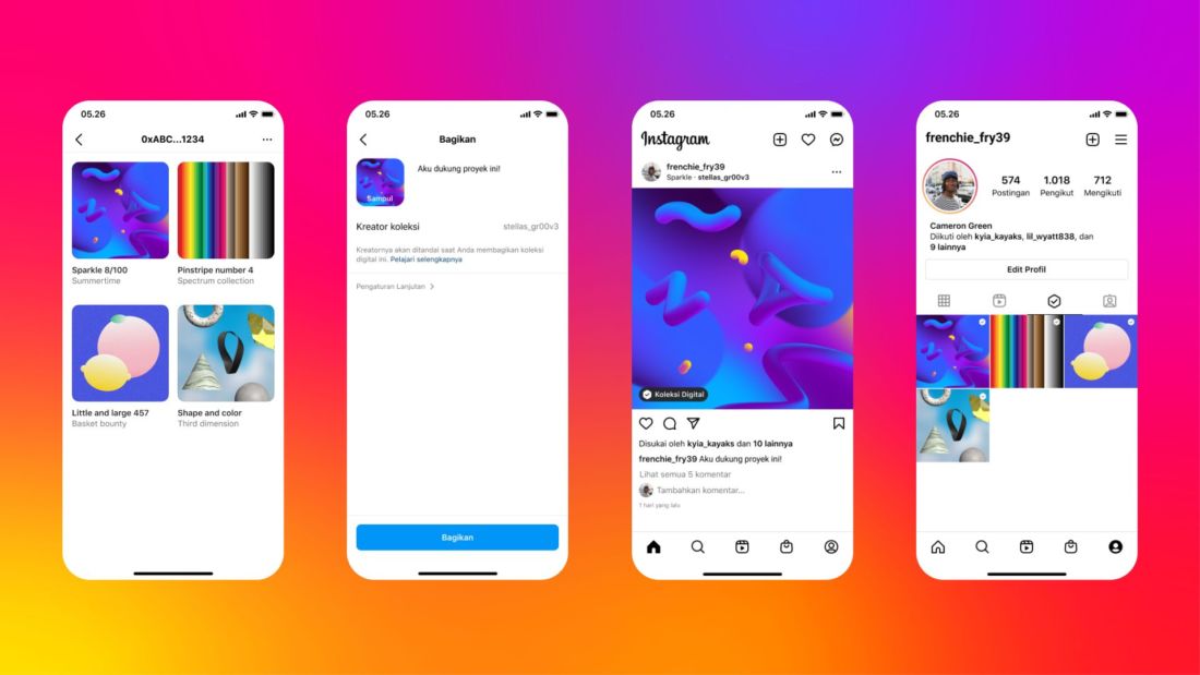 Instagram Indonesia Boyong Fitur Nft Ke Tanah Air