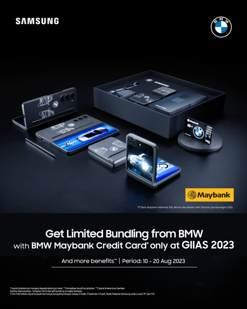 Galaxy Z Fold 5 Dan Z Flip 5 Special Edition Bmw
