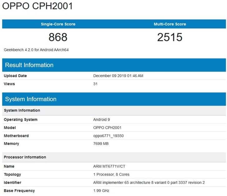Oppo Phones