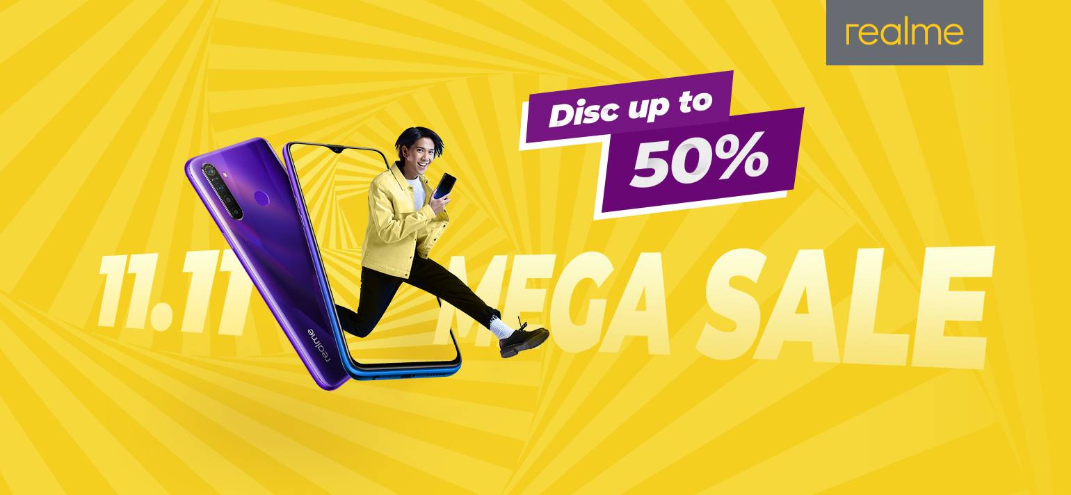 11.11 Realme Mega Sale