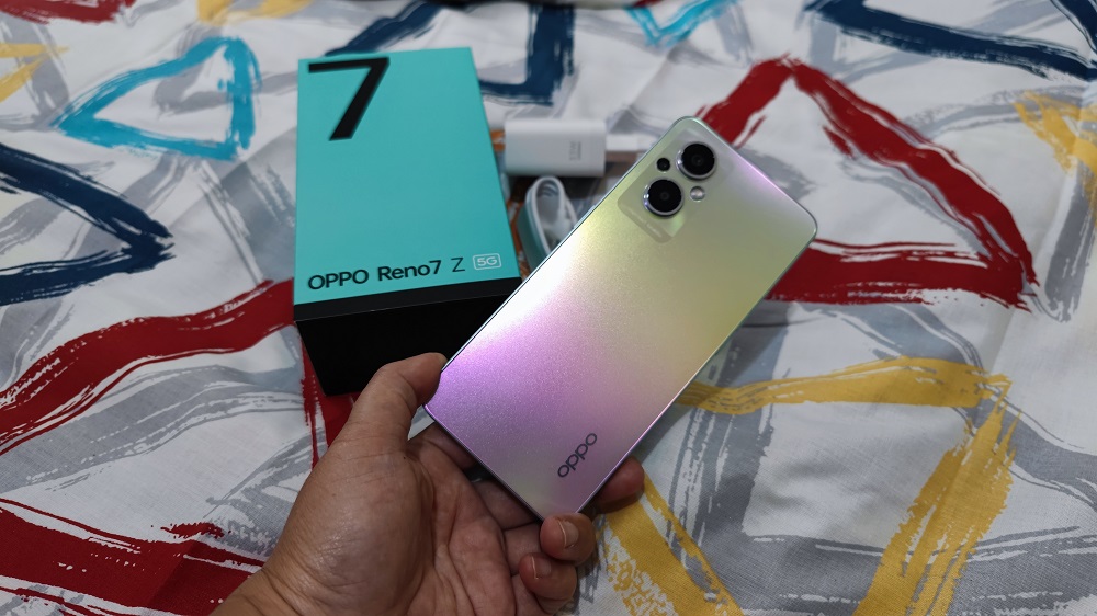 Desain Oppo Reno7 Z 5G