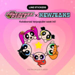 Line Stickers Rilis Stickers “The Powerpuff Girls X Newjeans”