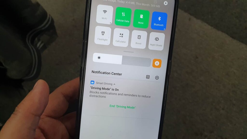 Driving Mode Oppo F11
