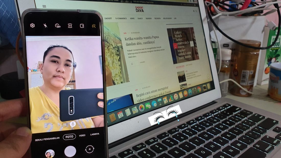 Maksimalkan Foto Selfie Di Kamera Samsung Galaxy S20